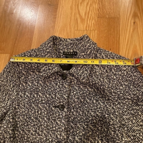 spanner lined tweed blazer. - Picture 6 of 10